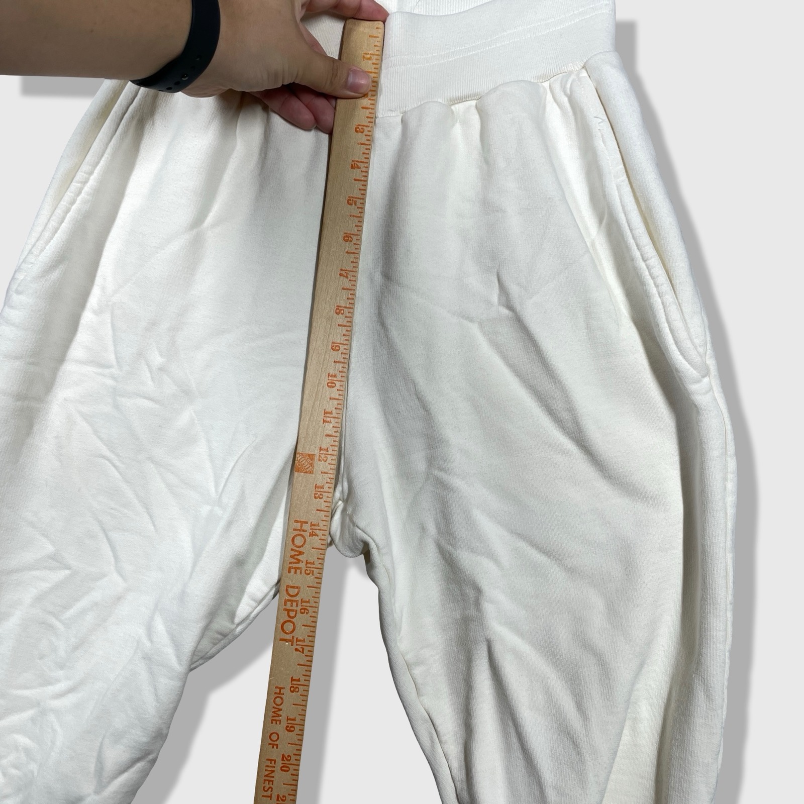 Olderbrother Sweatpants Women Xs White Minimalist Sustainable Loungewear — image 5 of 6